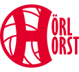 Logo: Hörl Horst Beachvolleyball-Team hoerl-horst.com © Hörl / Horst